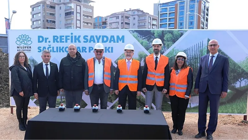 Dr. Refik Saydam Sağlıkçılar Parkı'nın temeli atıldı