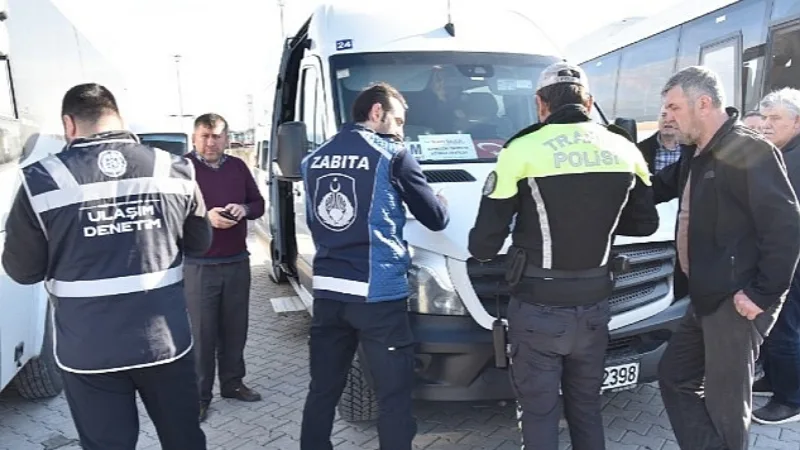 Kartepe'de Öğrenci Servislerinin Denetimleri Yapıldı