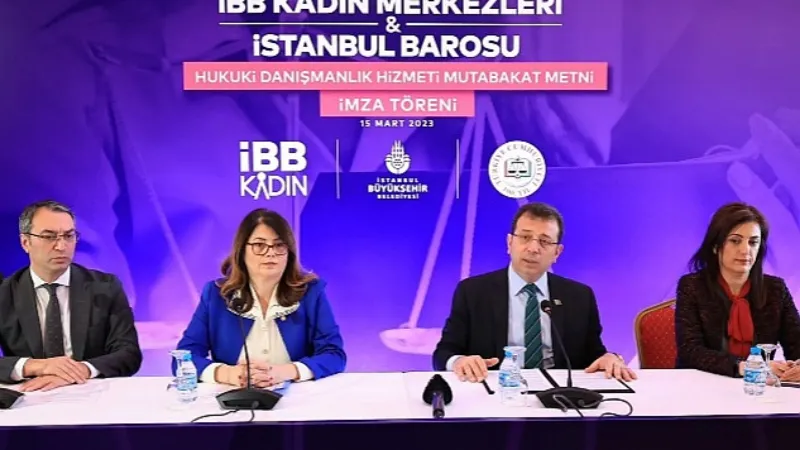 Ekrem İmamoğlu: İBB ve İstanbul Barosu'ndan Kadınlar İçin İş Birliği