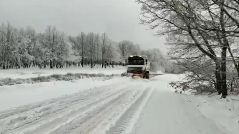 Bilecik’te kar yağışı; 106 köye ulaşım yok