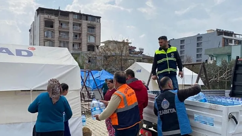 Gölcük Belediyesi Hatay'da Yaraları Sarmaya Devam Ediyor