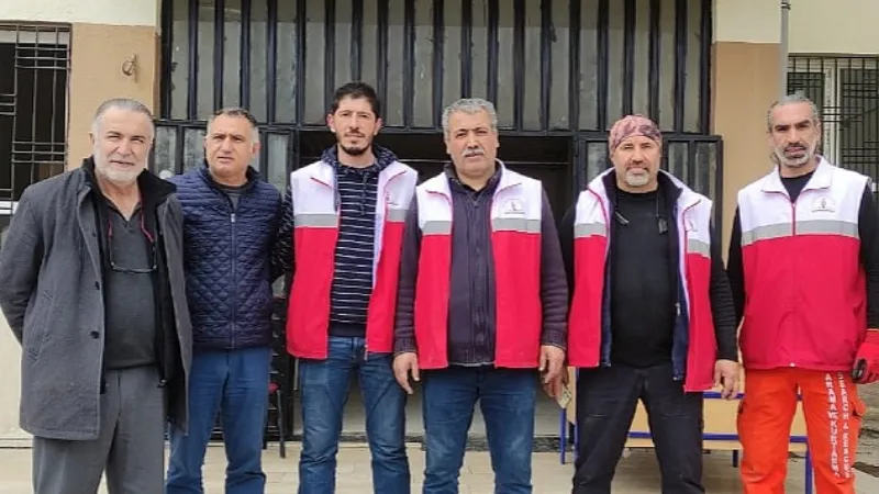 İzmir İl Milli Eğitim Müdürlüğünün "Teknik Çözüm Ekibi" Eğitim Öğretime Destek İçin Kahramanmaraş'ta Çalışmalarına Devam Ediyor
