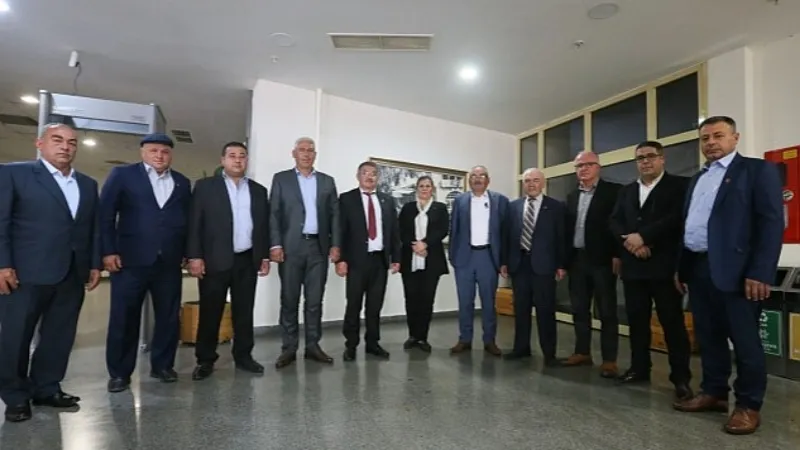 Buharkent Muhtarlar Derneği'nden Başkan Çerçioğlu'na Nezaket Ziyaret