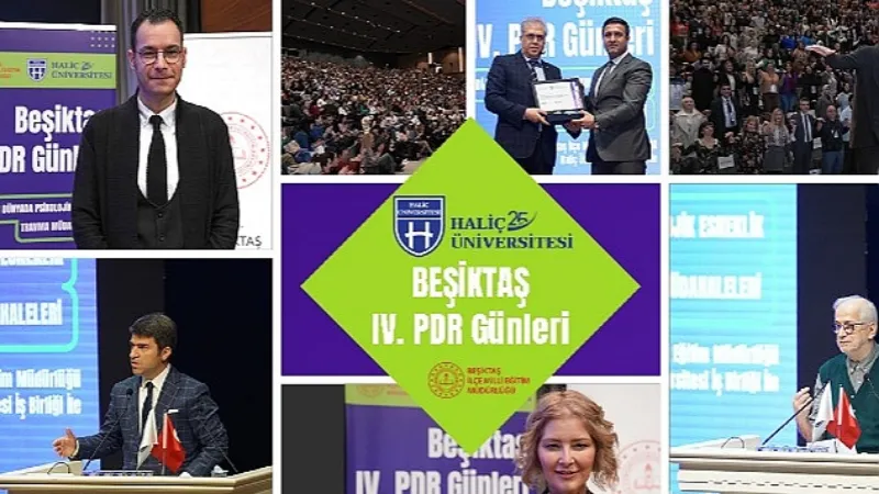 Eğitim ve Akademi Dünyası Haliç Üniversitesi'nde Düzenlenen PDR Günlerinde Buluştu