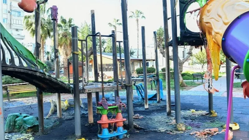 Yenişehir Belediyesinin çocuk oyun gruplarına çirkin saldırı