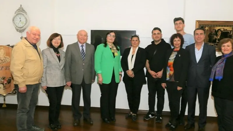 Çağdaş Yaşamı Destekleme Derneği'nden Başkan Çerçioğlu'na Nezaket Ziyareti