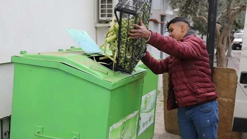 Efes Selçuk'ta Pazar Atıkları Kompost Gübreye Döüştürülecek