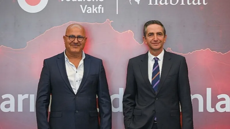 Türkiye Vodafone Vakfı ve Habitat Derneği'nden Depremzede Çocukların Eğitimine Katkı