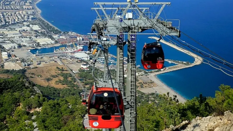 Tünektepe Teleferik hizmete başlıyor