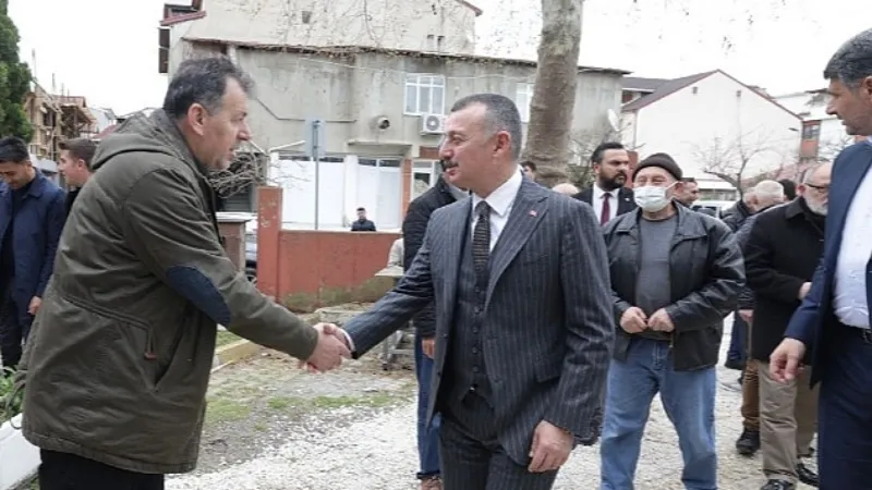 Kocaeli Büyükşehir'in katkılarıyla tamamlanan Kartepe İstasyon Camii ibadete açıldı