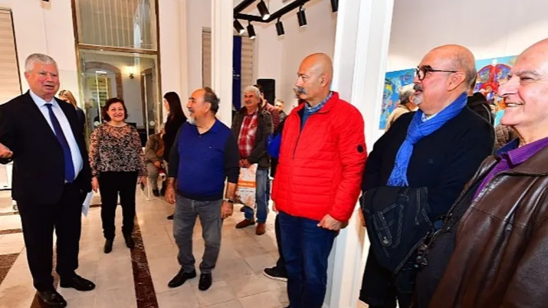 Yusuf Ahmet Fitoğlu'nun "Armağan" sergisi açıldı