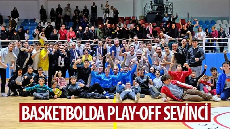 Basketbolda Play-Off Sevinci