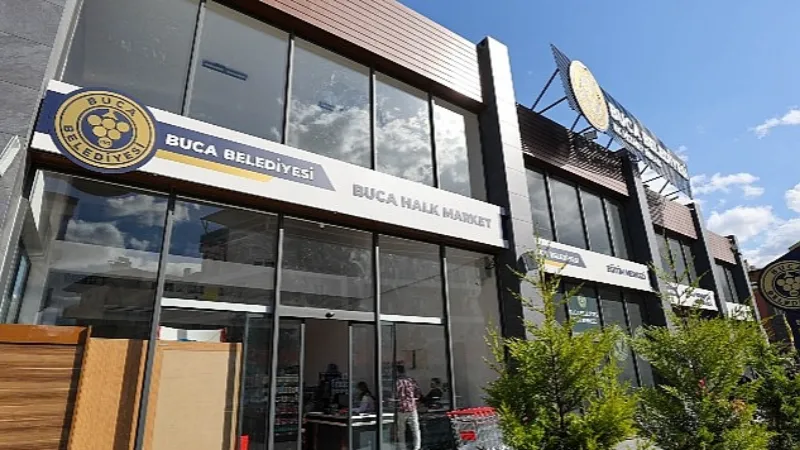 Halk Market Bucalıya can suyu oldu