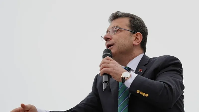 Merzifon Cumhuriyet Meydanı'nda Ekrem İmamoğlu Konuştu