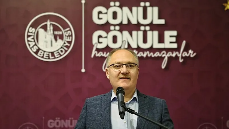 Sivas Belediyesi'nin 'Gönül Sofrası' Zeki Hayran İHO'da Kuruldu…