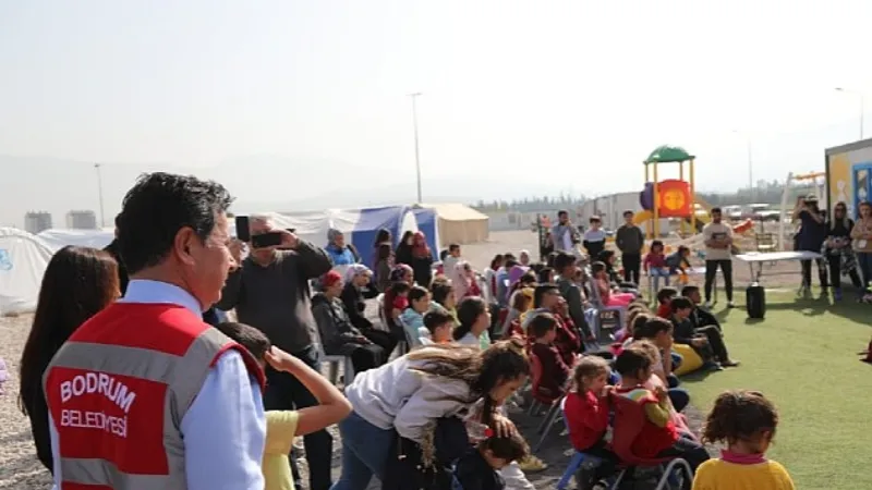 Bodrum Belediyesi, Depremzedelere Desteklerini Sürdürüyor