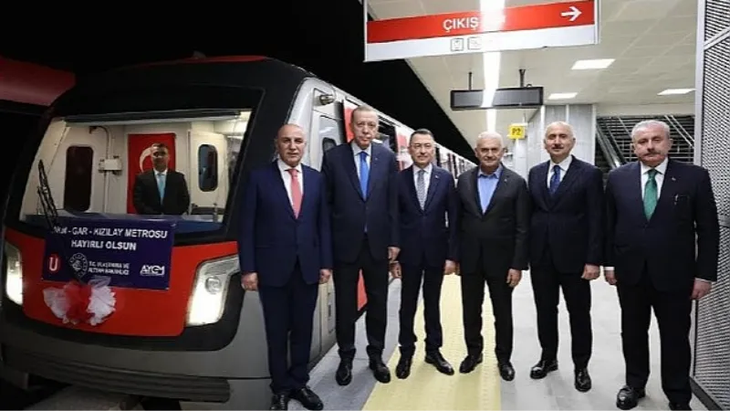 Keçiören Belediye Başkanı Turgut Altınok'tan Keçiören Metrosu İçin Cumhurbaşkanı Erdoğan'a Teşekkür