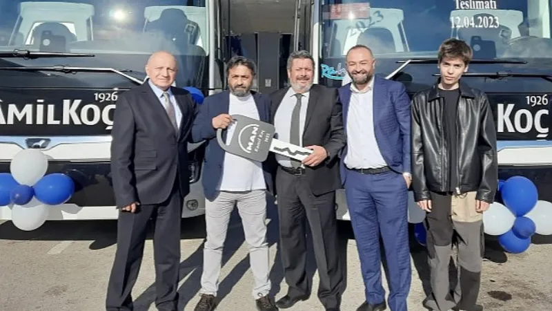 Kâmil Koç acentesi Şahin Kardeşler filosunu 5 ödülü MAN Lion's Coach ile güçlendirdi