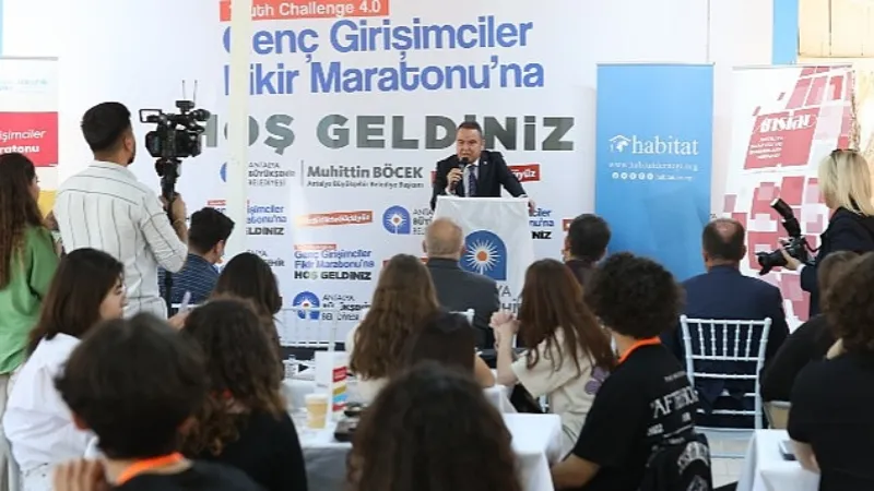 Antalya Büyükşehir Belediyesi Genç Girişimciler Fikir Maratonu başladı