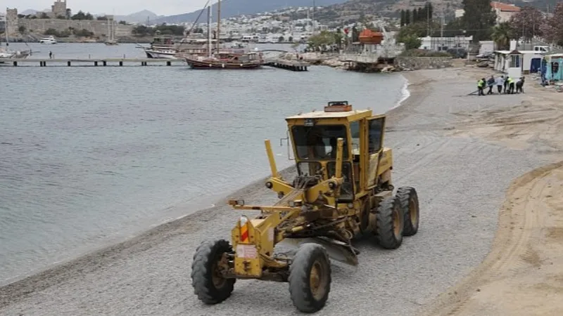 Bodrum Belediyesi Halk Plajlarında Son Hazırlıklar