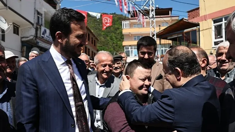 Bağcılar Belediye Başkanı Abdullah Özdemir, memleketi Kastamonu'ya çıkarma yaptı