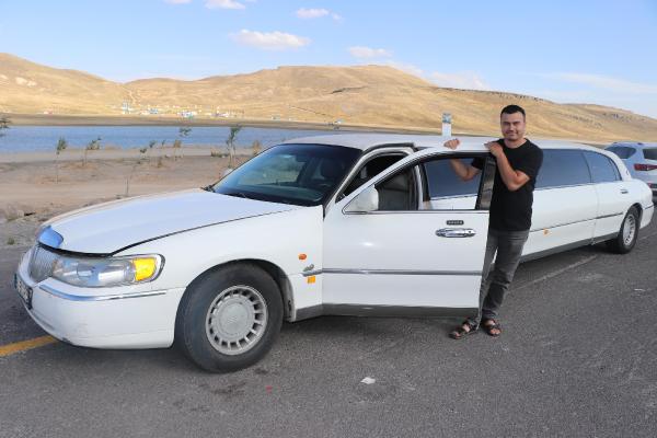 Çocukluk hayali limuzin ile Fransa'dan Kayseri'ye geldi