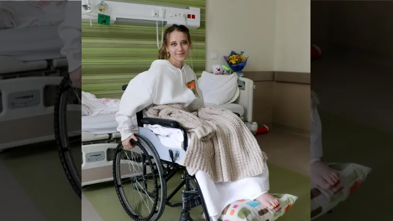 Depremde sağ bacağını kaybeden Şeyma Nur: Kurtarıldıktan sonra aileme sarılmak istedim