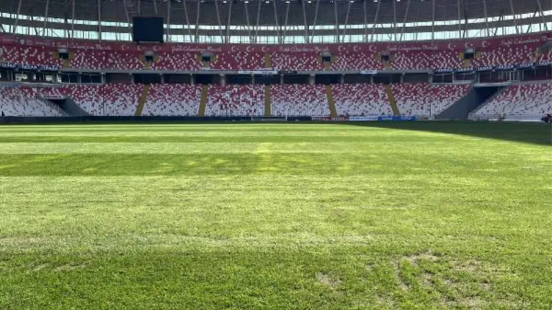 Yeni 4 Eylül Stadı 37 gün sonra Sivasspor-Beşiktaş maçına hazır