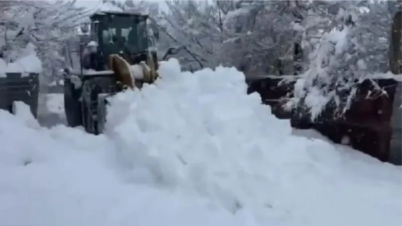 Bingöl- Elazığ ve Bingöl- Diyarbakır kara yolları kar nedeniyle TIR geçişlerine kapatıldı