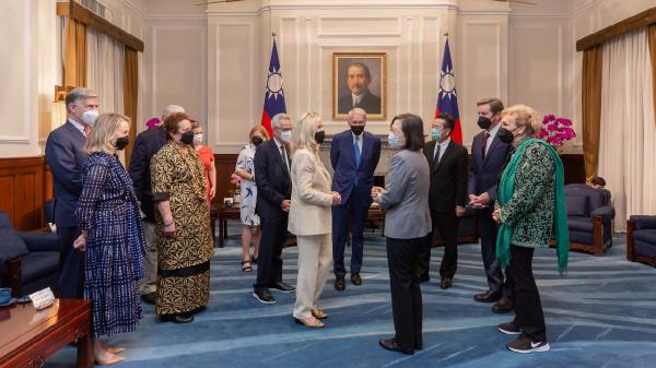 ABD heyeti, Tayvan Devlet Başkanı Ing-wen ile görüştü