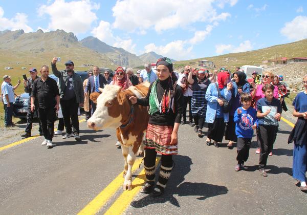 Ovit Yaylası'nda festival heyecanı, yayla göçü ile başladı