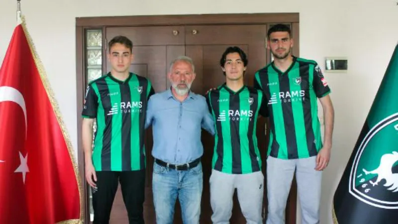 Denizlispor'dan 3 genç takviyesi