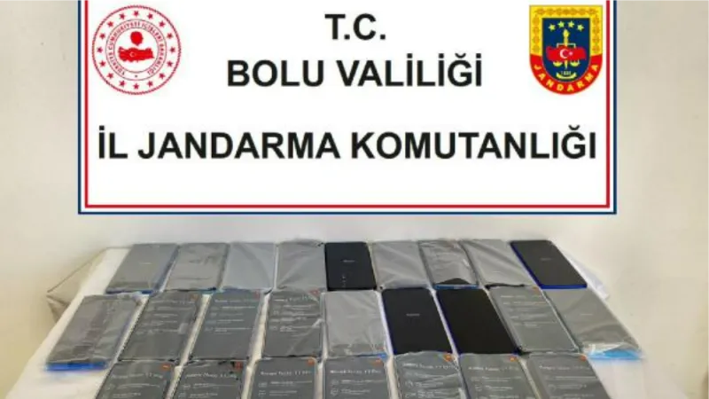 Bolu'da kaçak cep telefonu ve uyuşturucu operasyonu: 5 gözaltı