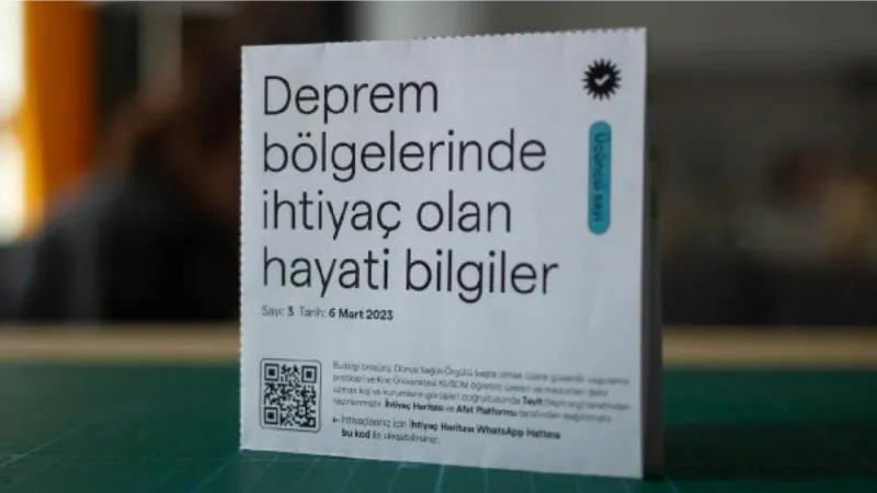 Depremle ilgili yanlış bilgilerle mücadeleye yönelik ‘rehber’ hazırlandı