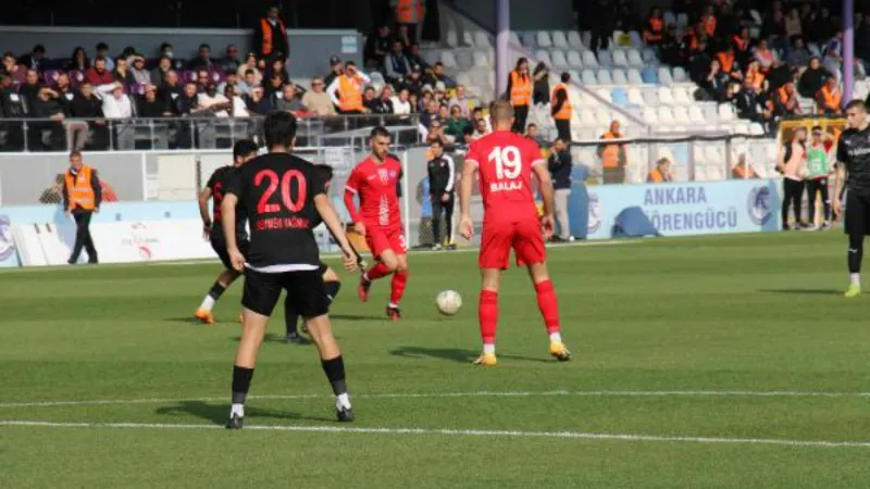 Ankara Keçiörengücü - Diyarbekirspor: 4-1