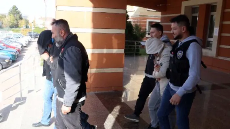 Çankırı'da 798 sentetik madde ile yakalanan 2 şüpheli tutuklandı