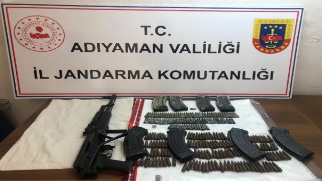 Adıyaman’da PKK/KCK mühimmatı ele geçirildi