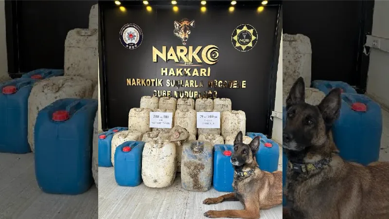 Bakan Soylu: Hakkari'de 508 kilo metamfetamin ele geçirildi