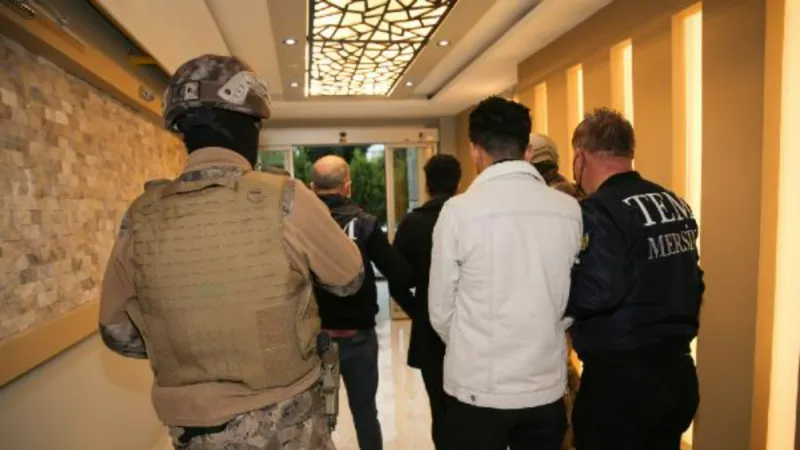 Mersin'de DEAŞ operasyonu: 2 gözaltı