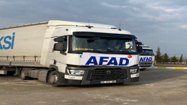 AFAD: “Öncü ekibimiz Ukrayna’ya ulaştı ve insani yardım çalışmalarına başladı”