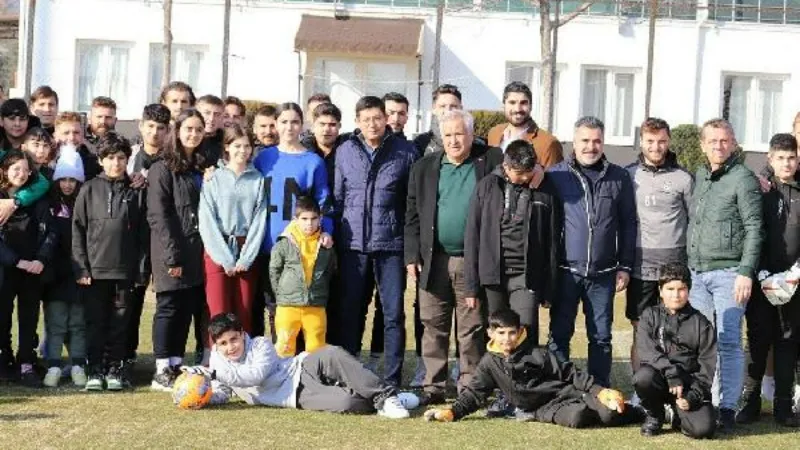 Nazilli Belediyespor'dan depremzede çocuklara moral