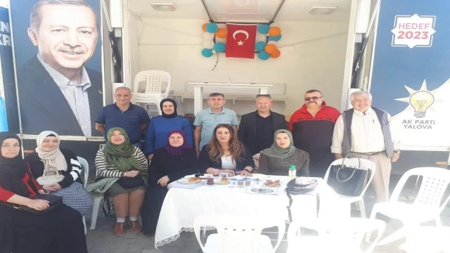 AK Nokta’da Yalova’da yapılanlar ve projeler halka anlatıyor
