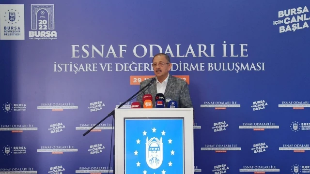 AK Parti Yerel Yönetimlerden Sorumlu Genel Başkan Yardımcısı Özhaseki: ”Bu coğrafyada güçlü olmazsak canımıza okurlar”