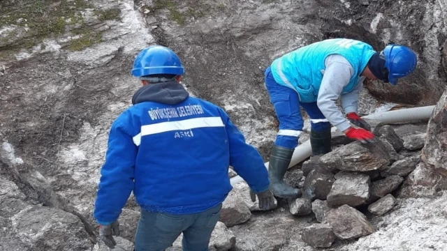 ASKİ, Koçarlı’da çalışmalarını sürdürüyor