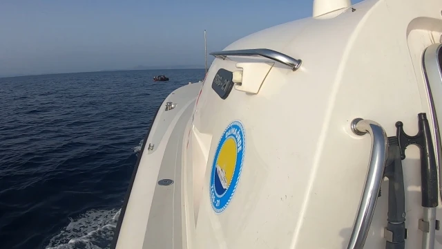 Aydın’da 15 düzensiz göçmen kurtarıldı