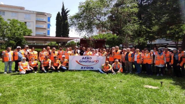 Aydın’da AFAD gönüllüleri orman yangınlarına hazırlanıyor