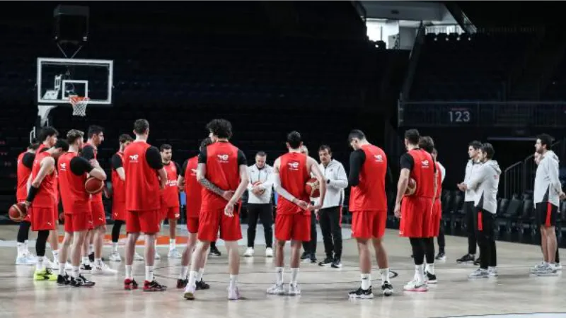 A Milli Erkek Basketbol Takımı, Letonya karşısında