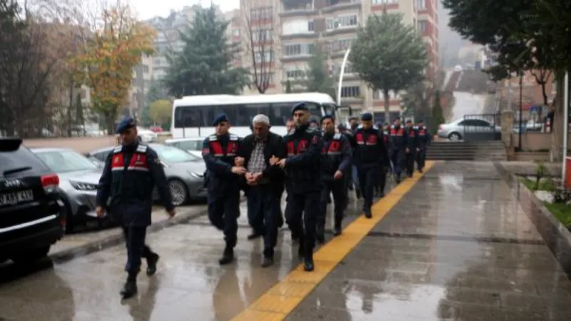 Tokat merkezli silah kaçakçılığı operasyonunda 10 şüpheli adliyede