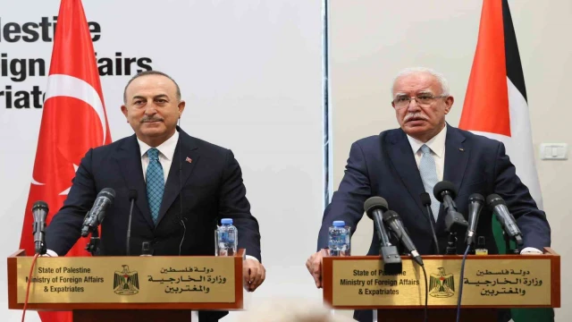 Bakan Çavuşoğlu: “Filistin davasına desteğimiz İsrail’le ilişkilerimizin seyrinden tamamen bağımsız”