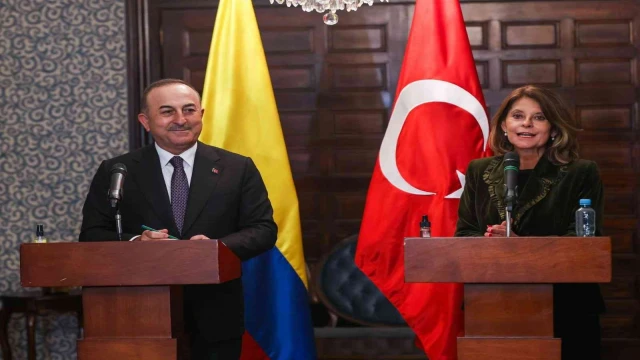 Bakan Çavuşoğlu: “Kolombiya ile ikili ticaret hacmimiz ciddi bir oranda artarak 2 milyar dolara ulaştı”